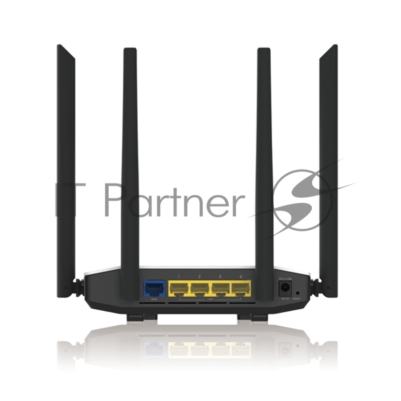 Маршрутизатор беспроводной Zyxel NBG6615-EU0101F AC1200 10/100/1000BASE-TX белый