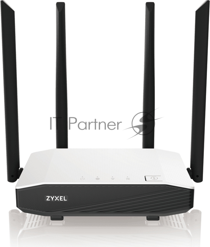 Маршрутизатор беспроводной Zyxel NBG6615-EU0101F AC1200 10/100/1000BASE-TX белый