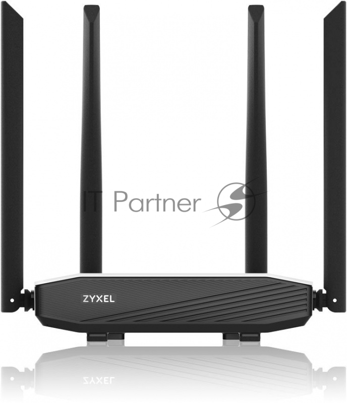 Маршрутизатор беспроводной Zyxel NBG6615-EU0101F AC1200 10/100/1000BASE-TX белый