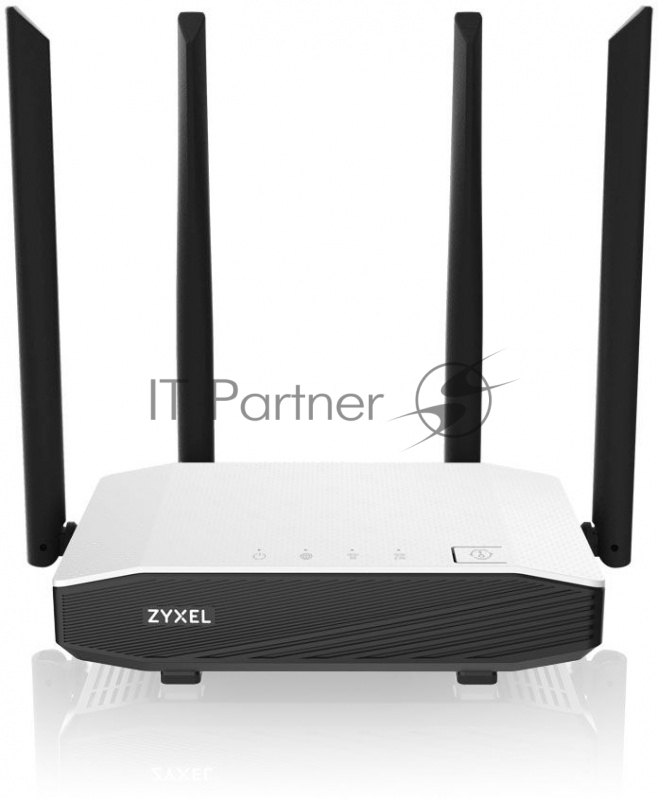 Маршрутизатор беспроводной Zyxel NBG6615-EU0101F AC1200 10/100/1000BASE-TX белый