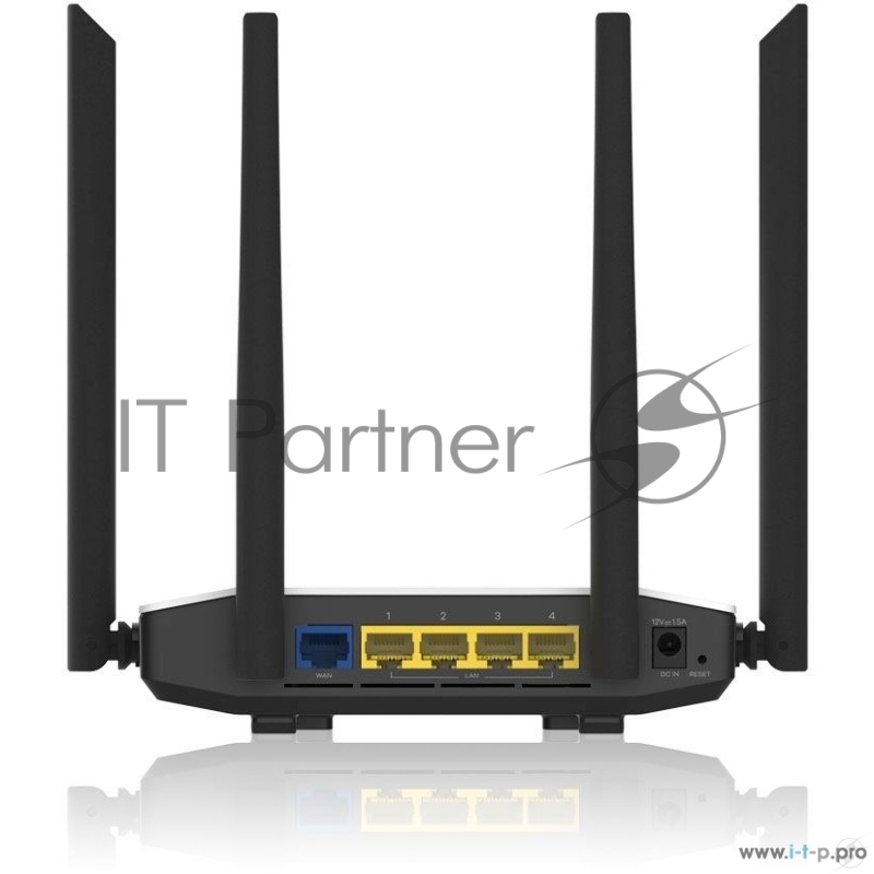 Маршрутизатор беспроводной Zyxel NBG6615-EU0101F AC1200 10/100/1000BASE-TX белый