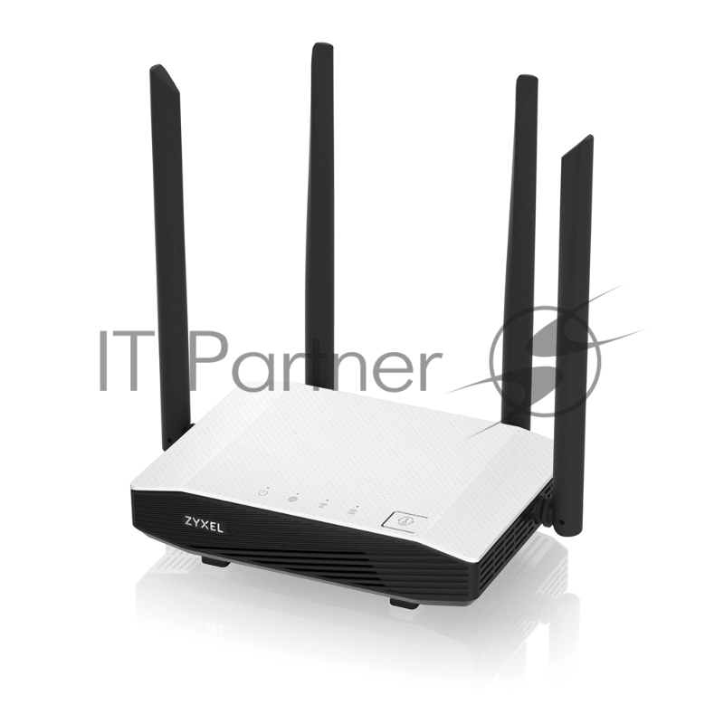 Маршрутизатор беспроводной Zyxel NBG6615-EU0101F AC1200 10/100/1000BASE-TX белый