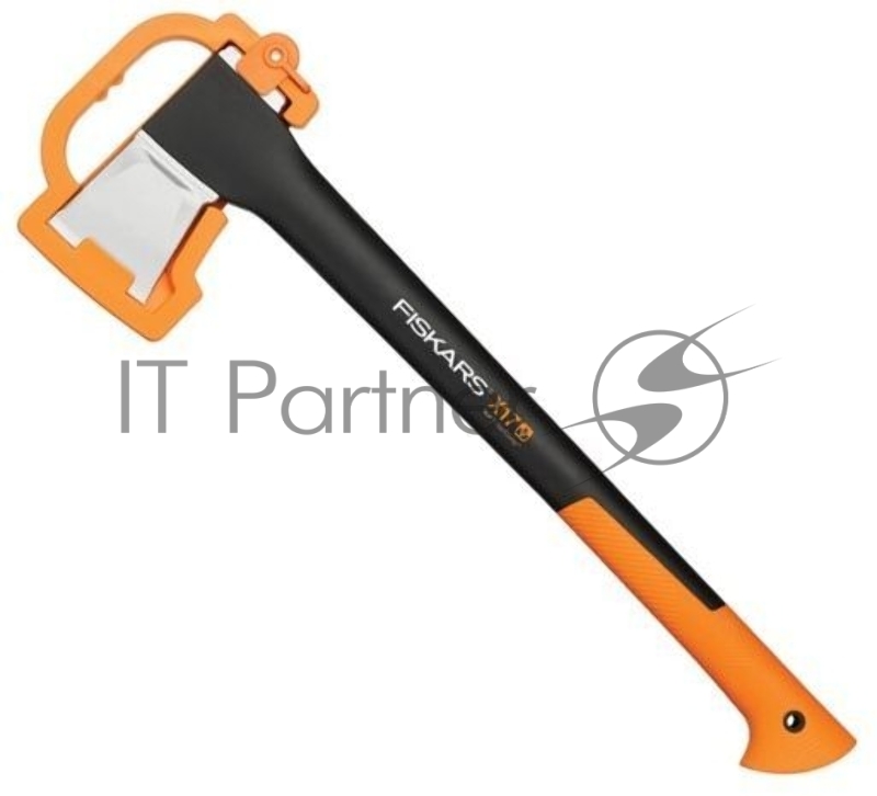 Топор Fiskars Х17 средний черный/оранжевый в комплекте:точилка (1020182)