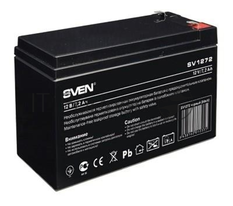 Батарея Sven SV 1272 (12V 7.2Ah) батарея аккумуляторная