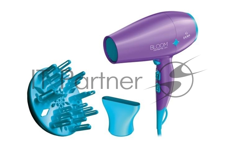 Фен GA.MA DIAMOND BLOOM (фиолетовый) (GH0310)