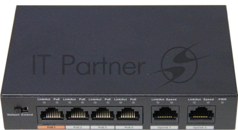 Коммутатор 4PORT 10/100M POE NBLS-0604H IVIDEON