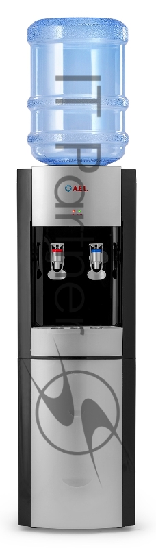 Кулер AEL LD-AEL-28 напольный электронный черный/серебристый