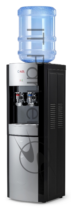 Кулер AEL LD-AEL-28 напольный электронный черный/серебристый