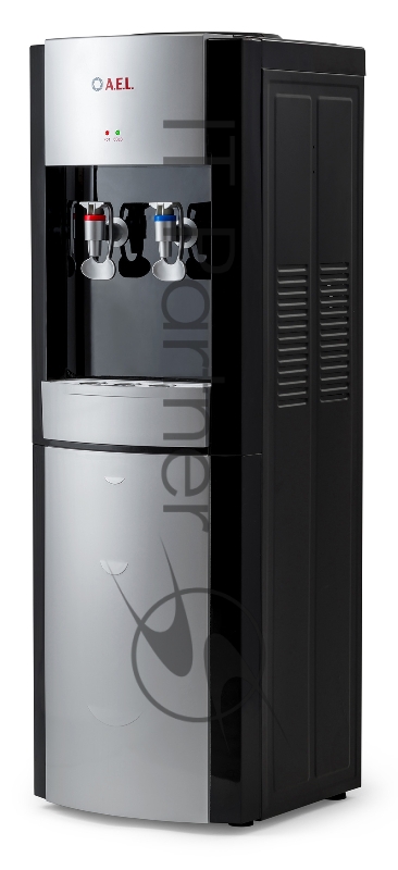 Кулер AEL LD-AEL-28 напольный электронный черный/серебристый