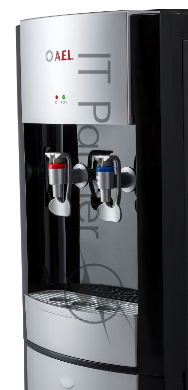 Кулер AEL LD-AEL-28 напольный электронный черный/серебристый