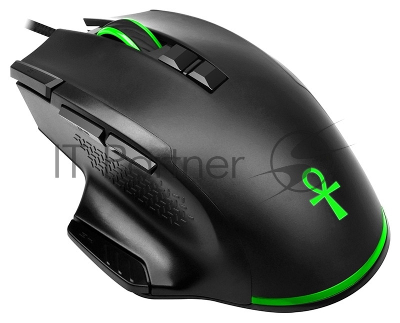 Мышь Оклик 727G ANUBIS черный оптическая (5800dpi) USB (9but)