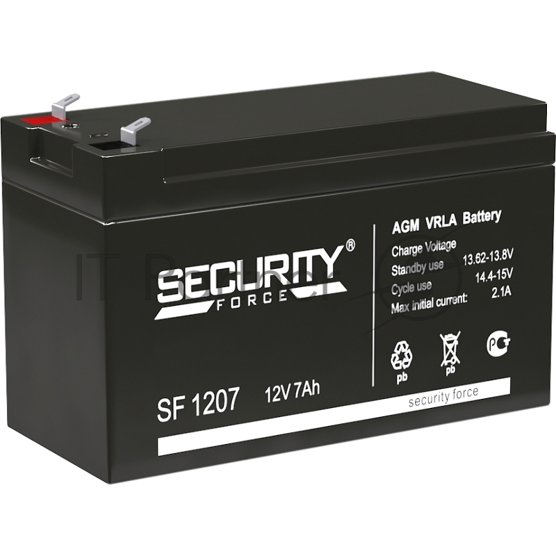Аккумуляторная батарея Battery Delta SF 1207, voltage 12V, capacity 7Ah, 151х65х100mm