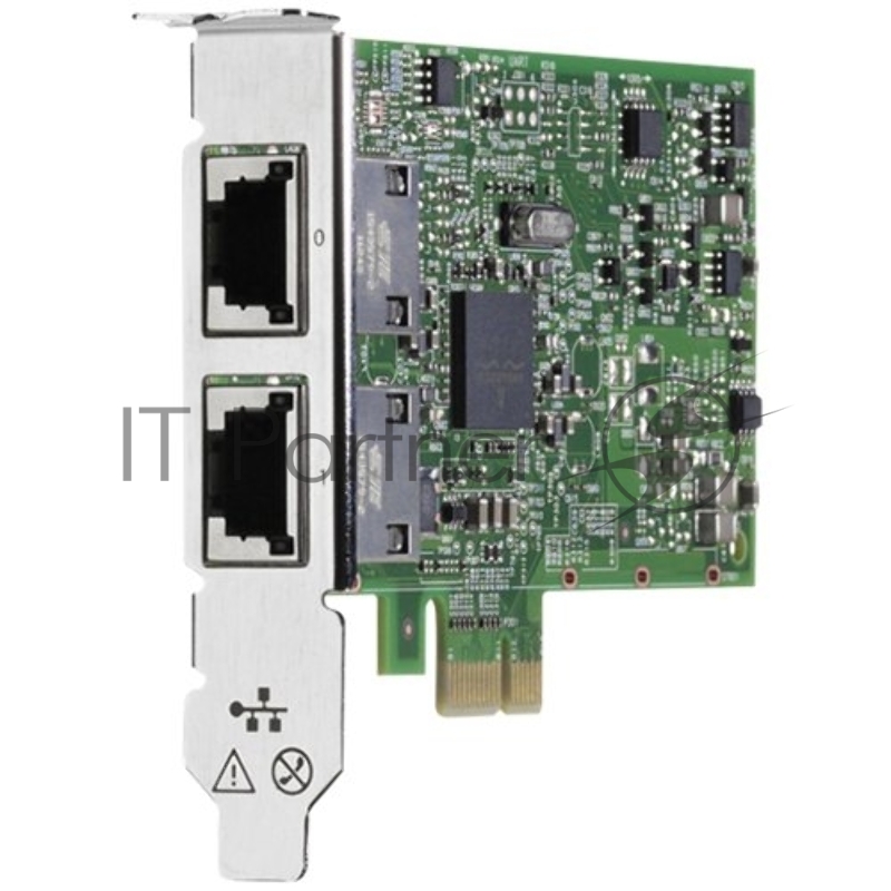 Сетевая карта NetXtreme BCM5720-2P (BCM95720A2003AC) SGL Dual-Port 1Gb RJ-45 Ethernet Server Adapter, LP + FH brackets incl, BOX