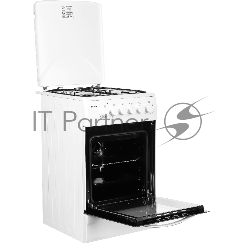 Плита газовая KRAFT KF-FSK5407AEW