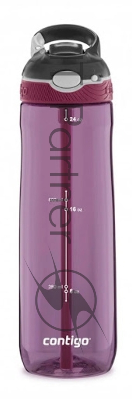 Бутылка Contigo Ashland 0.72л бордовый пластик (2106518)
