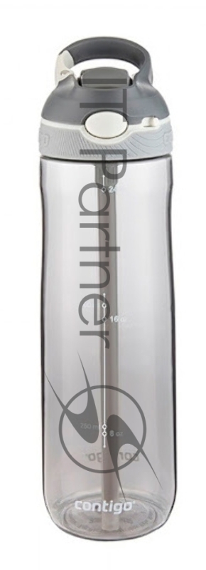 Бутылка Contigo Ashland 0.72л серый пластик (2094640)