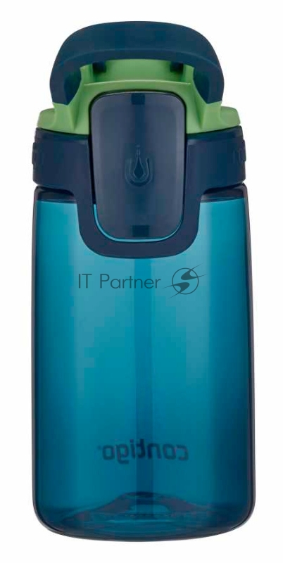 Бутылка Contigo Gizmo Sip 0.42л синий/зеленый пластик (2136779)