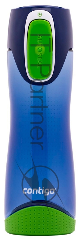 Бутылка Contigo Swish 0.5л синий/зеленый тритан (2095342)