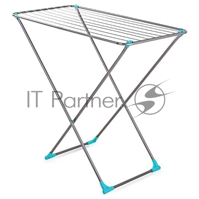 Сушилка для белья НИКА напольная 10м, серебро, без отлетных деталей, складная (100х55х96) СБ3