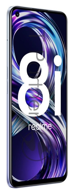 Смартфон Realme 8i 64Gb 4Gb фиолетовый моноблок 3G 4G 2Sim 6.6 1080x2412 Android 11 50Mpix 802.11 a/b/g/n/ac NFC GPS GSM900/1800 GSM1900 TouchSc VidConf A-GPS microSD max256Gb