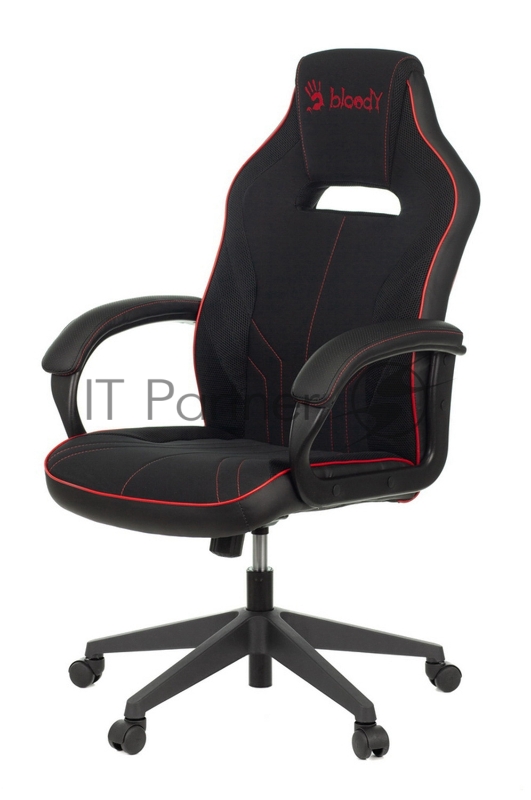 Кресло игровое A4Tech Bloody GC-100, черный, крестовина пластик