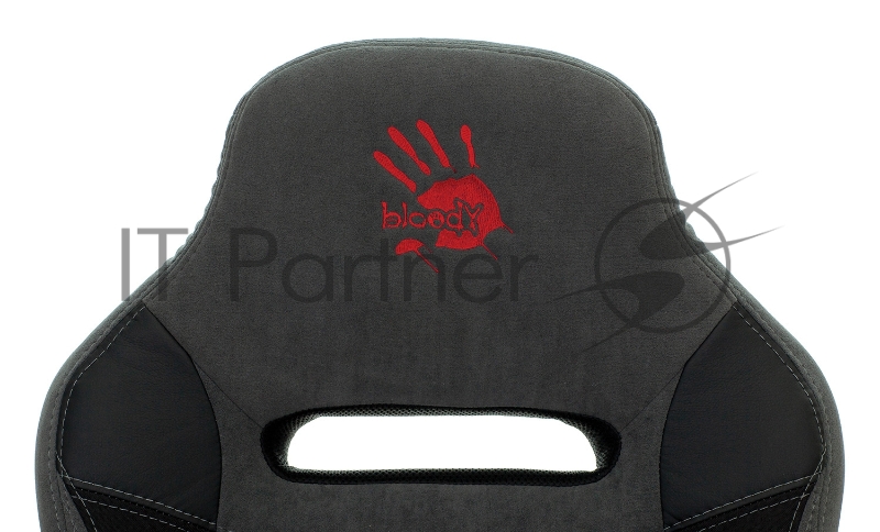 Кресло игровое A4Tech Bloody GC-110, серый, крестовина пластик