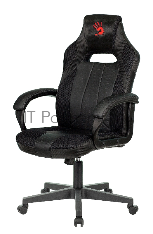 Кресло игровое A4Tech Bloody GC-200, черный, эко.кожа, крестовина пластик