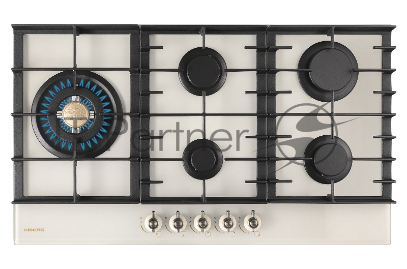 Газовая варочная поверхность HIBERG VM 9055 RY