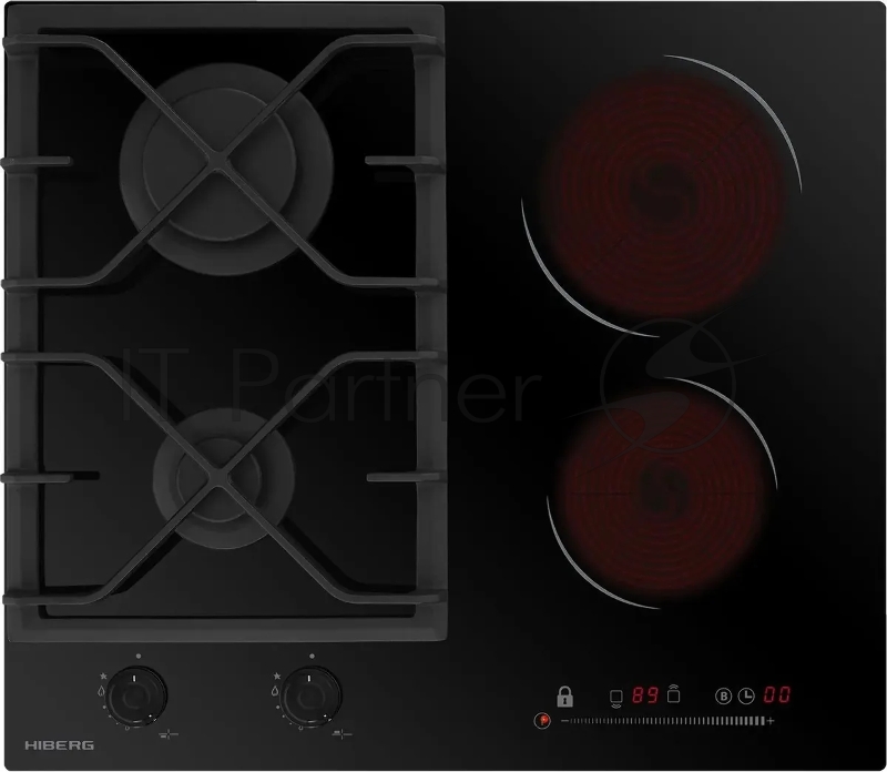 Комбинированная варочная поверхность HIBERG VM 6021 B