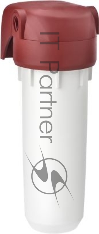 Водоочиститель Барьер Профи Ин-Лайн белый/красный