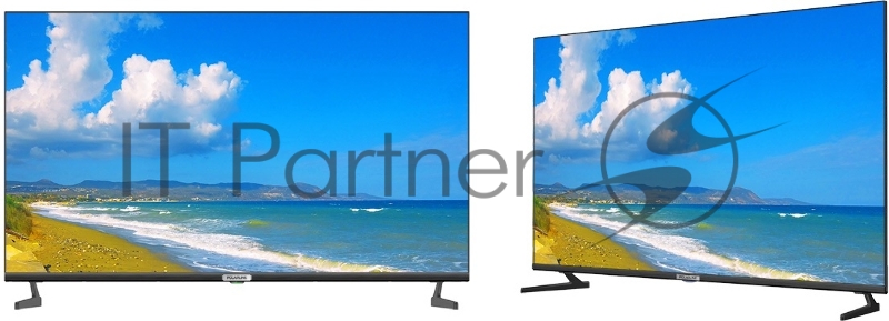 Телевизор Polarline 43PL52STC-SM, 43, SMART, FHD, безрамочный экран, 16:9, DVB-T2 / DVB-T / DVB-C, CI+ slot, USB CINEMA HD ( mkv, mp4, avi, mov, XviD, MPEG4,JPEG), Android 7, RAM 1GB, ROM 8GB, Wi-Fi, RJ45, запись на USB flash, Dolby AC-3, 3xHDMI,