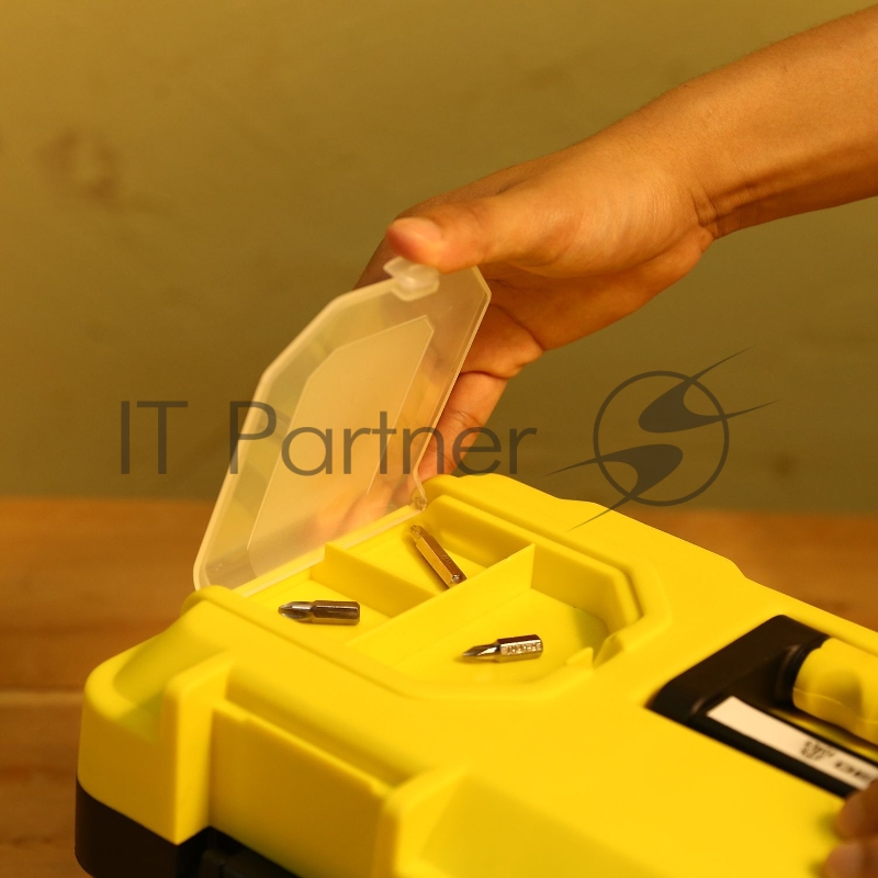 Ящик для инстр. Deko DKTB26 1отд. 6карм. желтый/черный (065-0831)