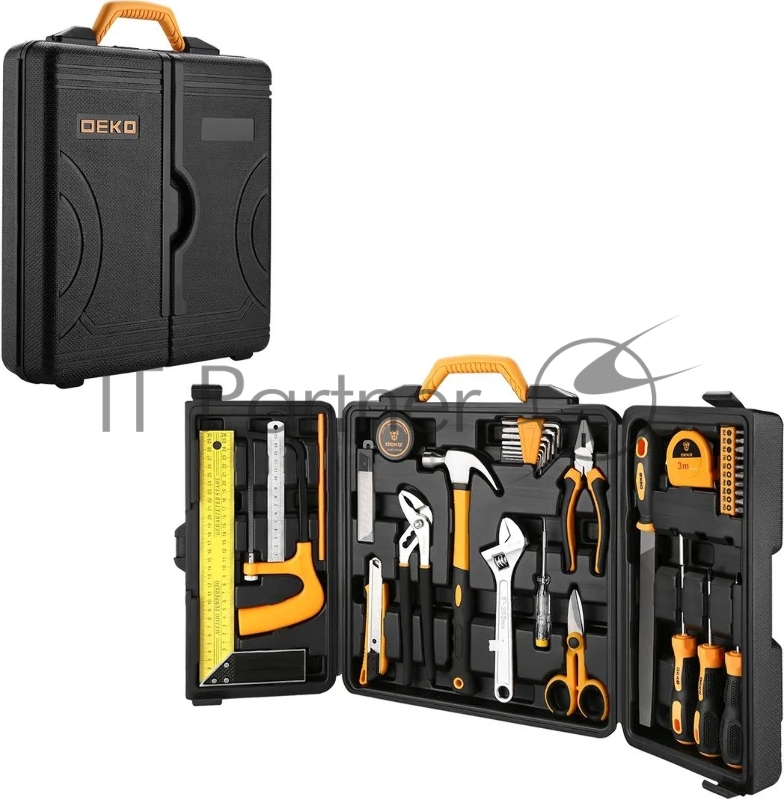 Набор инструментов Deko DKMT36 36 предметов (жесткий кейс)