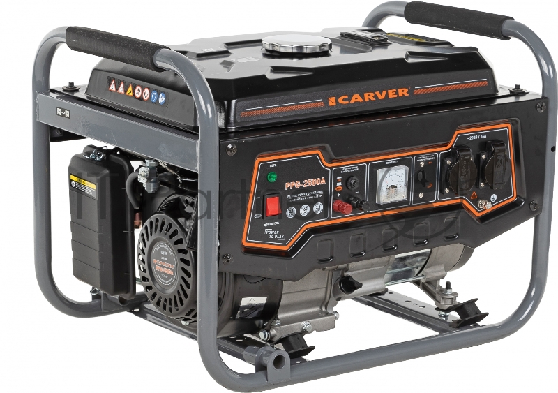 Генератор Carver PPG- 2500А 3кВт