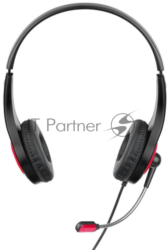 Perfeo компьютерная стерео гарнитура полноразмерная JOIN черная