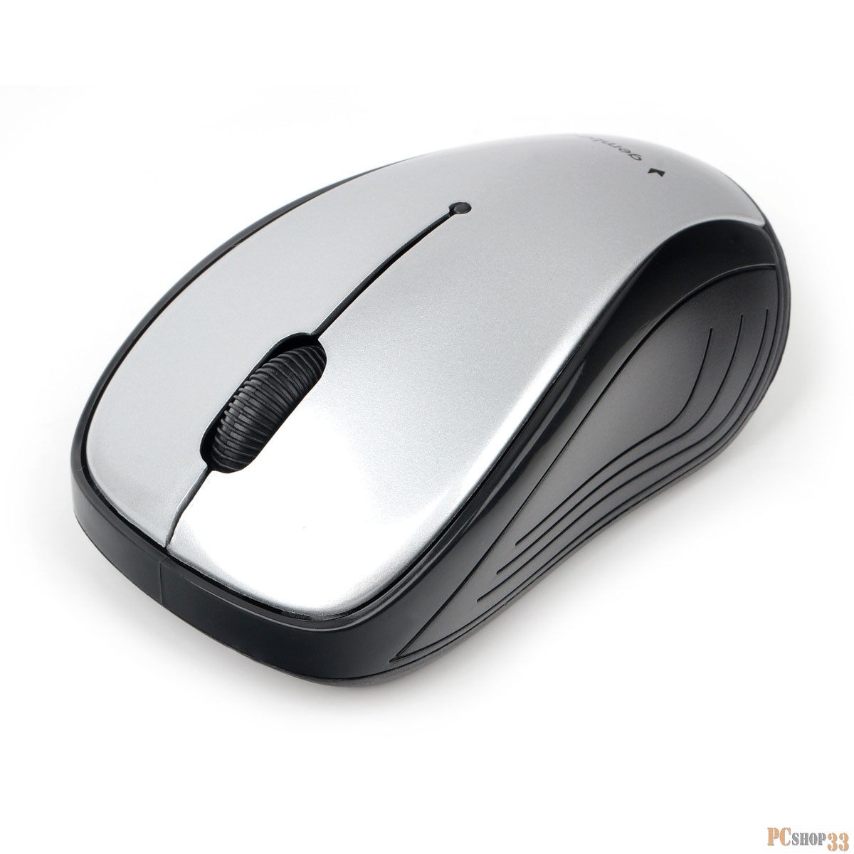 Мышь беспров. Gembird MUSW-295, 2.4ГГц, серый, 3 кнопки,1000DPI