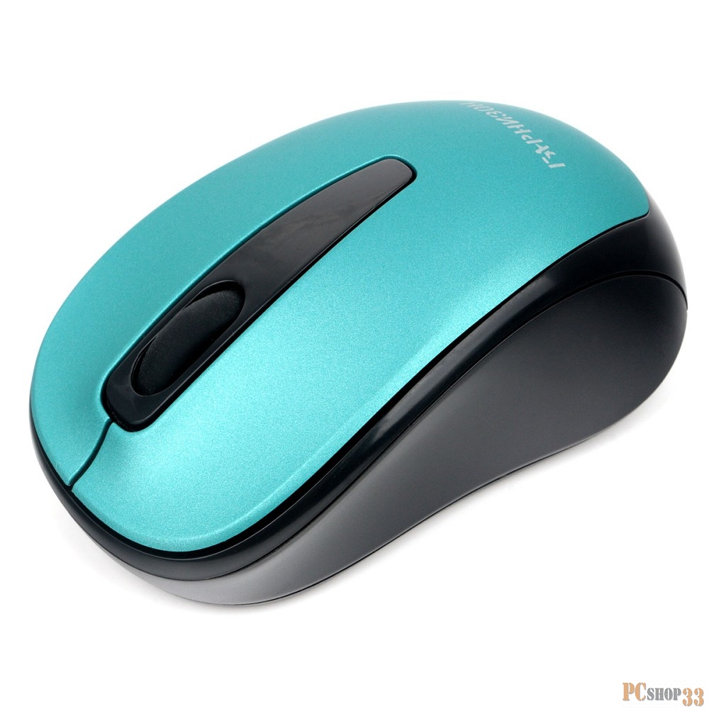 Мышь беспроводная Гарнизон GMW-450-3, голубой, 1000 DPI, 2 кн.+ колесо-кнопка