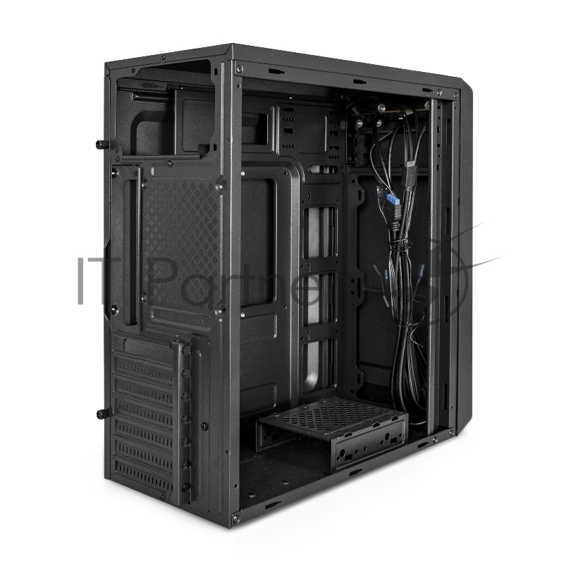 Exegate EX287371RUS Корпус Miditower ExeGate XP-332UC (ATX, без БП, 2*USB3.0+1*TypeC, аудио, черный)