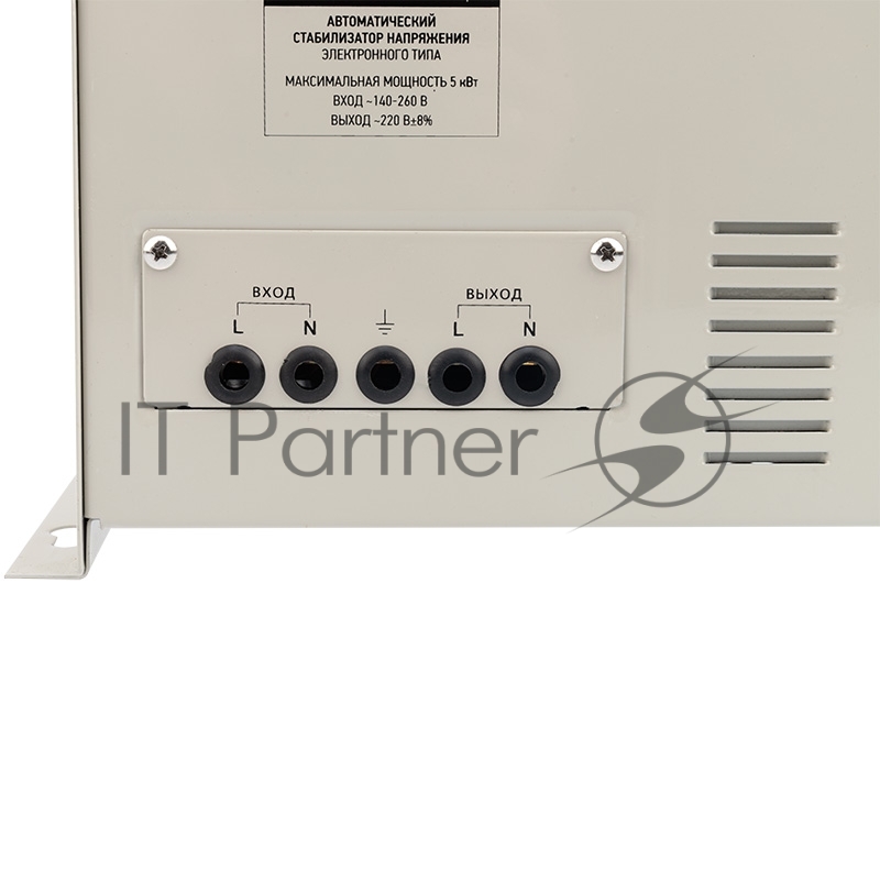 Стабилизатор напряжения Rexant АСНN-3000/1-Ц электронный однофазный серый