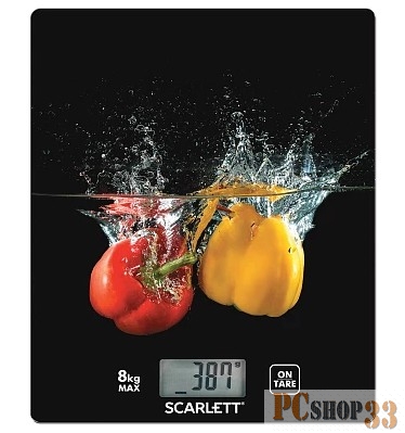 Весы кухонные электронные Scarlett SC-KS57P63 макс.вес:8кг рисунок
