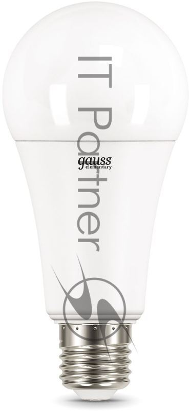Лампа светодиодная Gauss Globe Elementary 35Вт цок.:E27 груша 220B 3000K св.свеч.бел.теп. А67 (упак.:1шт) (70215)