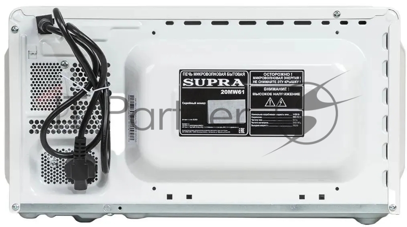 Микроволновая Печь Supra 20MW61 20л. 700Вт белый