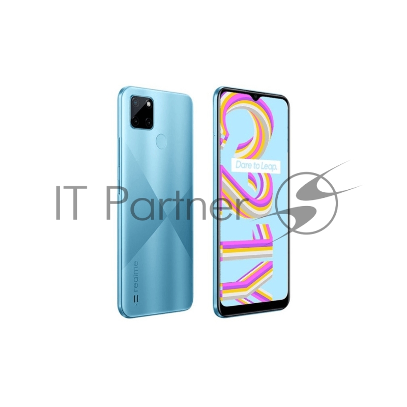 Смартфон REALME RMX3263 (C21-Y) 3+32 ГБ ЦВЕТ:ГОЛУБОЙ (CROSS BLUE)