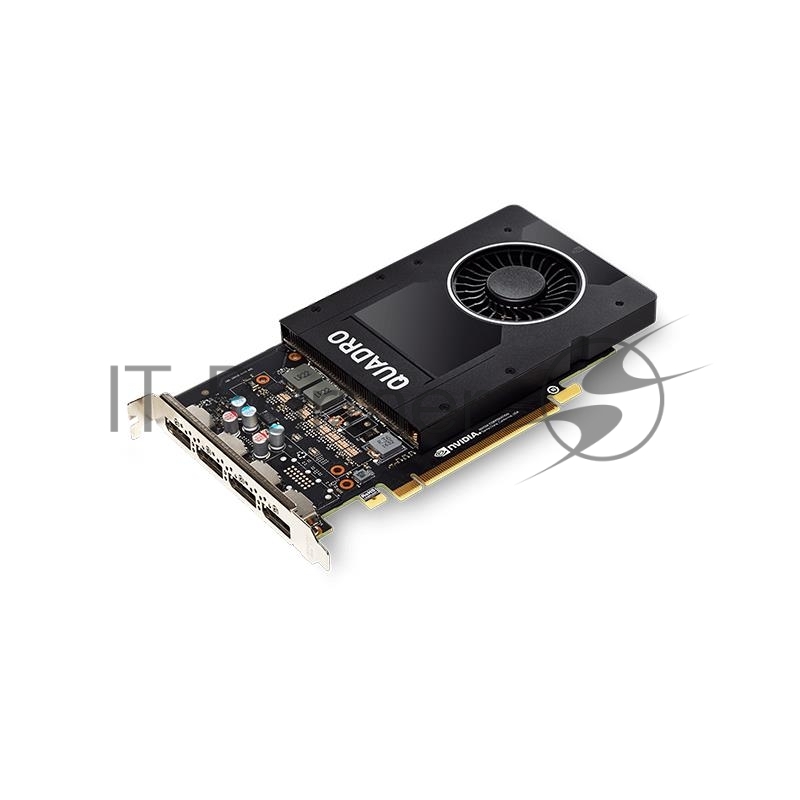 Видеокарта NVIDIA Quadro P2000 (VCQP2000-SB) 5GB GDDR5 160-bit 16nm (HDCP)/DisplayPort*4 to DVI-D (SL) adapter TDP 75W Retail (355777) {10}