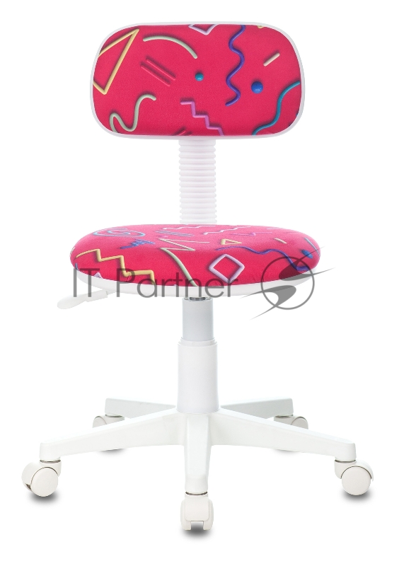 Кресло детское Бюрократ CH-W201NX малиновый Sticks 05 крестовина пластик пластик белый