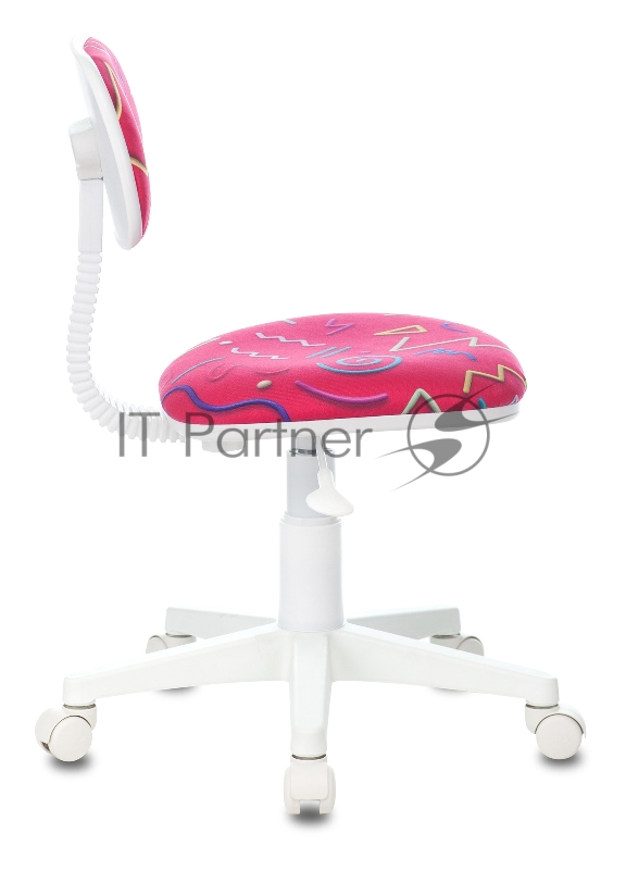 Кресло детское Бюрократ CH-W201NX малиновый Sticks 05 крестовина пластик пластик белый