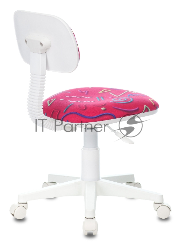 Кресло детское Бюрократ CH-W201NX малиновый Sticks 05 крестовина пластик пластик белый