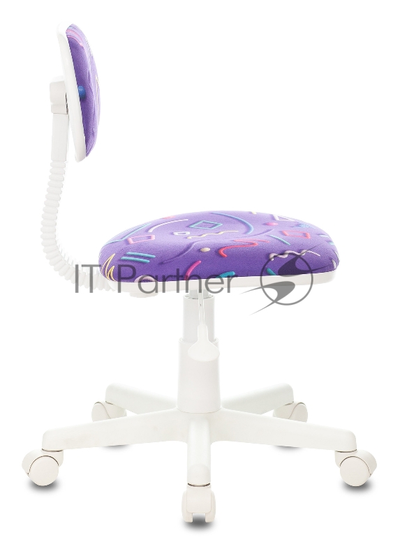 Кресло детское Бюрократ CH-W201NX фиолетовый Sticks 08 крестовина пластик