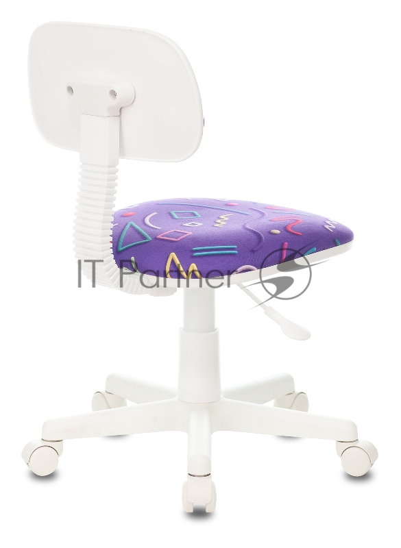 Кресло детское Бюрократ CH-W201NX фиолетовый Sticks 08 крестовина пластик