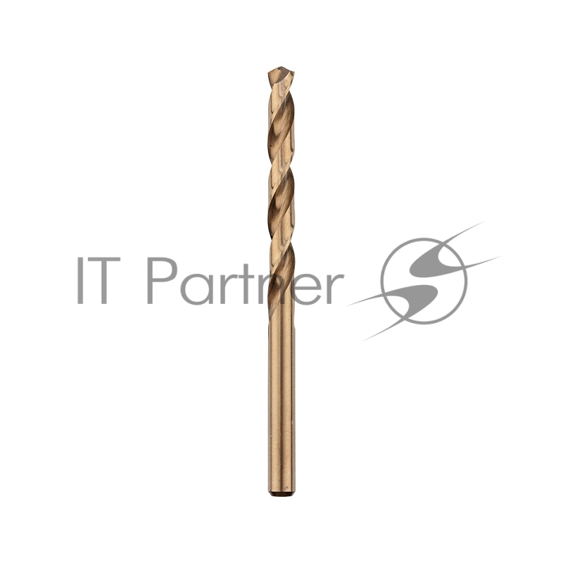 Сверло по металлу KRANZ Кобальт 12 мм, сталь HSS-Co 5 % M35 P6M5K5 DIN 338